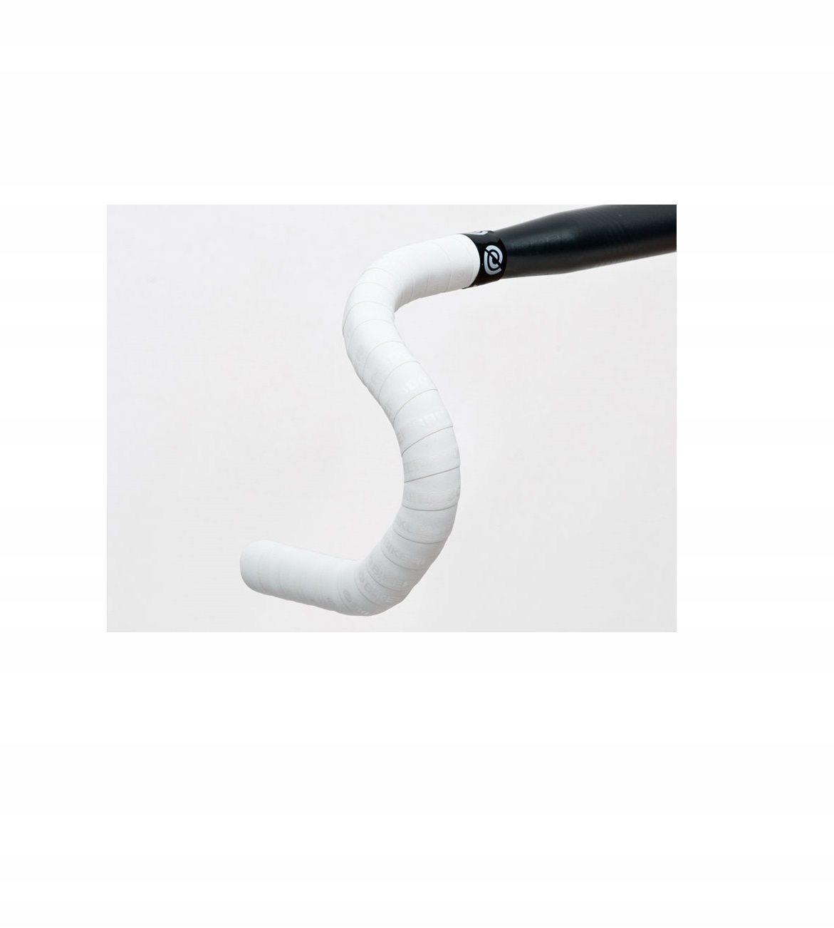 BIKERIBBON SCRUB owijka kierownicy BIAŁA ekoskóra