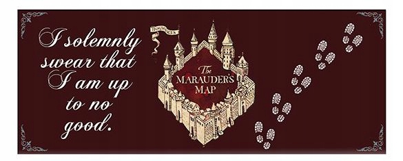 KUBEK HARRY POTTER MAPA HUNCWOTÓW ZMIENIA KOLOR Marka inna