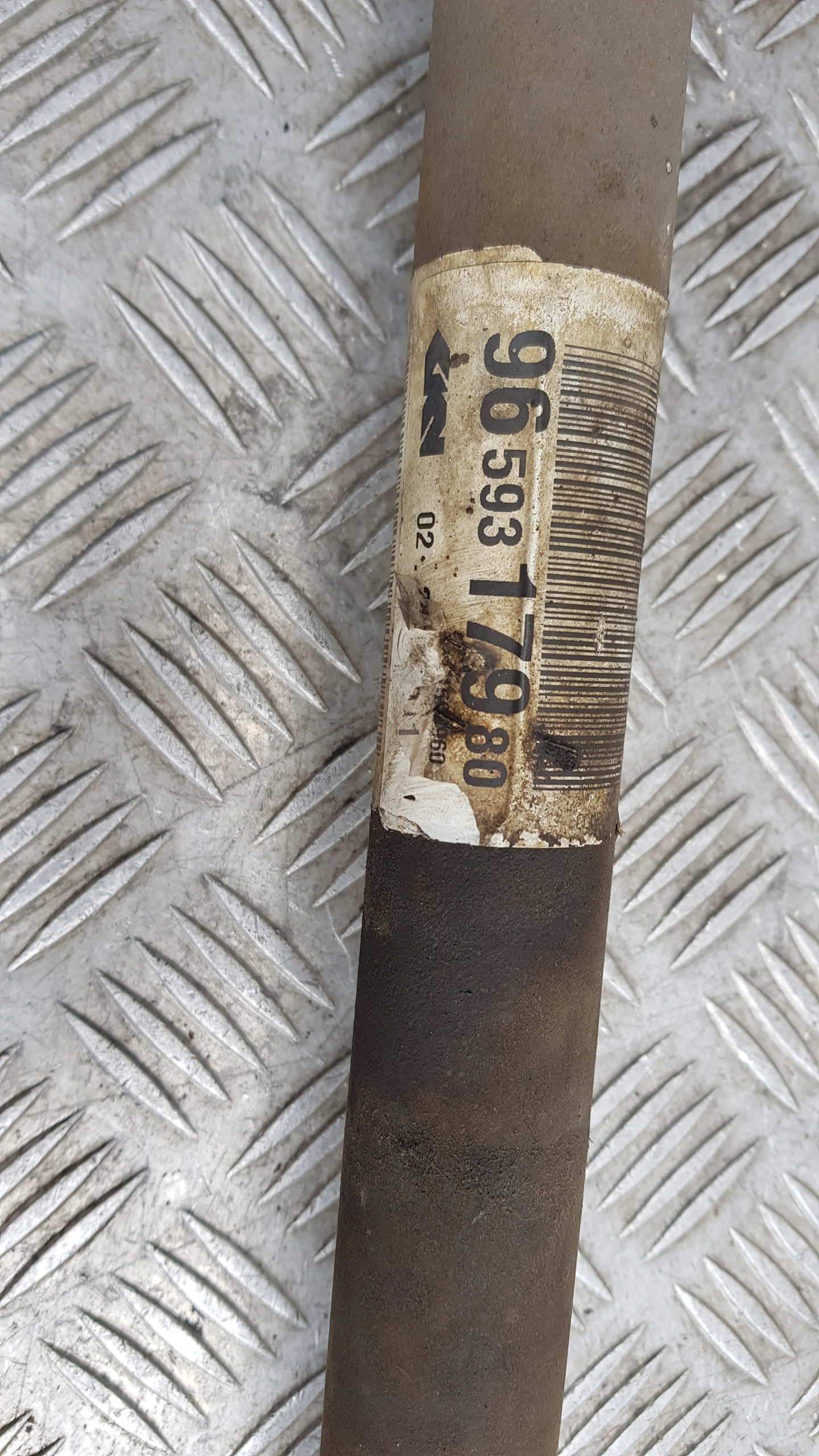 PEUGEOT 207 1.4 semi-axis right 9659317980