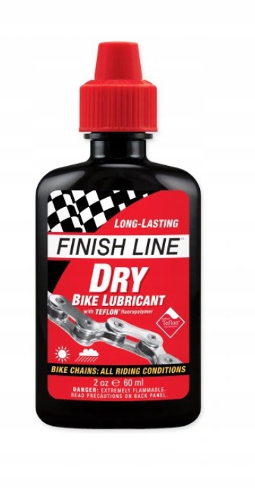 Finish Line Dry 60 ml do łańcucha suche warunki