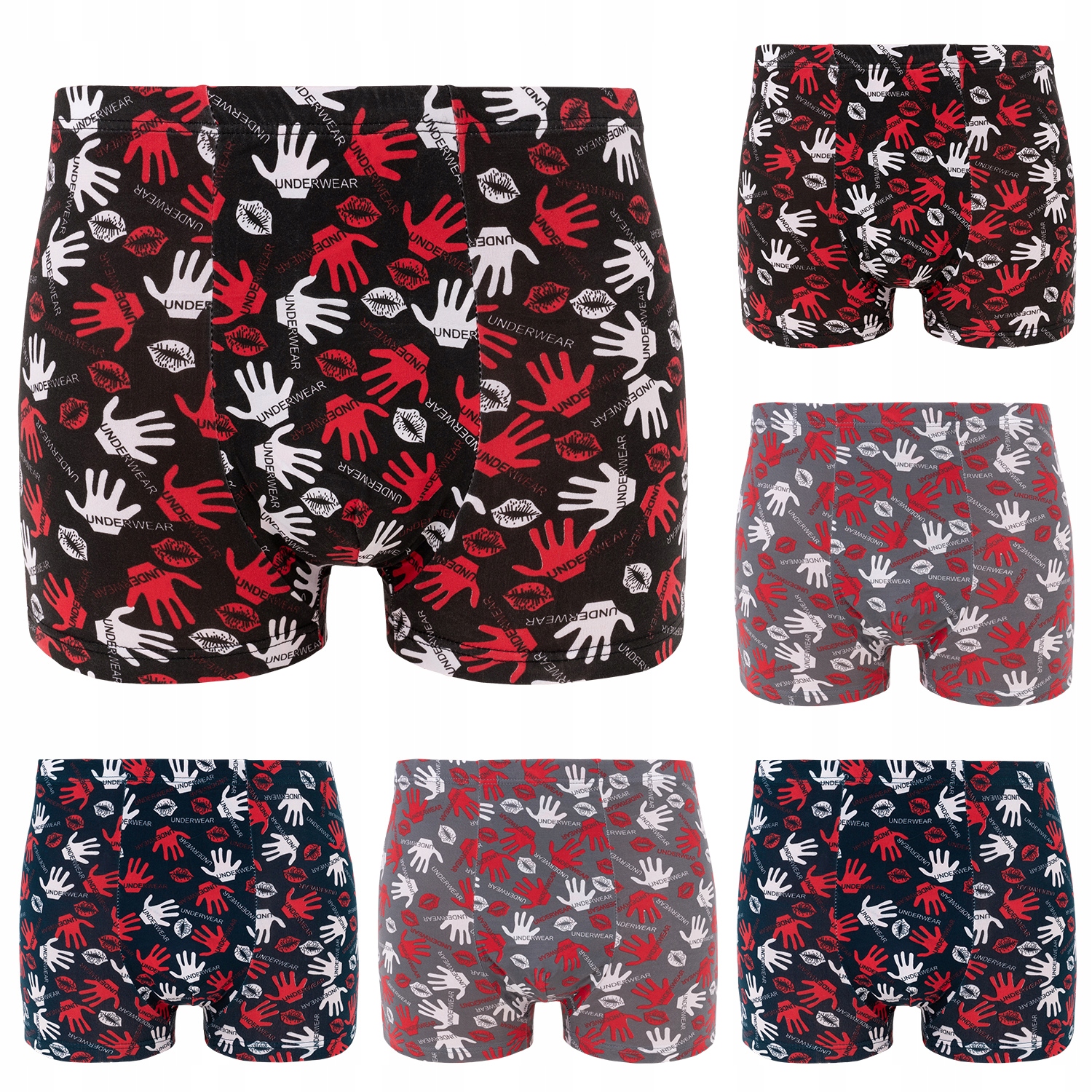 

6x Bokserki Męskie Bambusowe Antybakteryjne XL