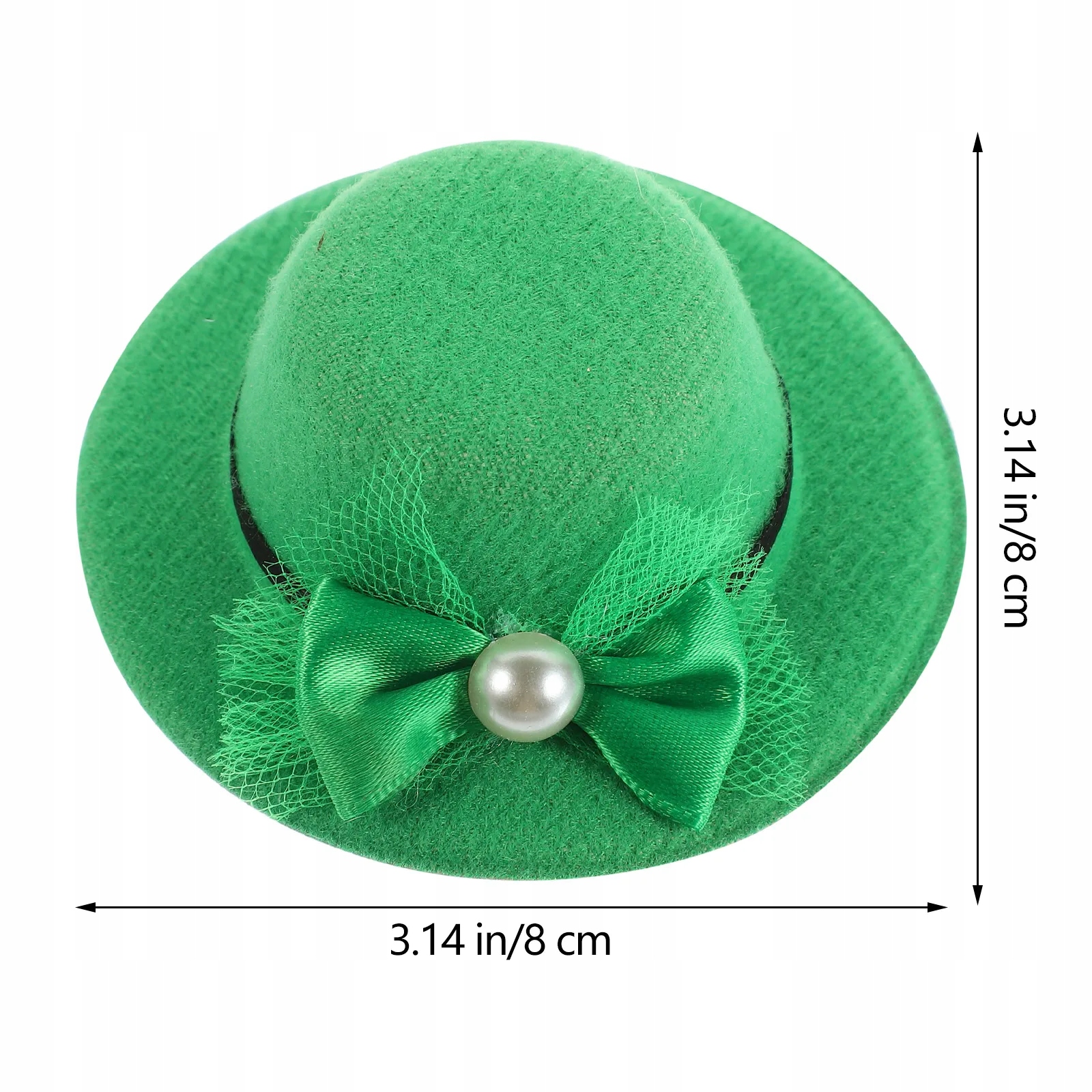 Kapelusz św. Patryka Czapki DIY Zielony melonik Marka inna