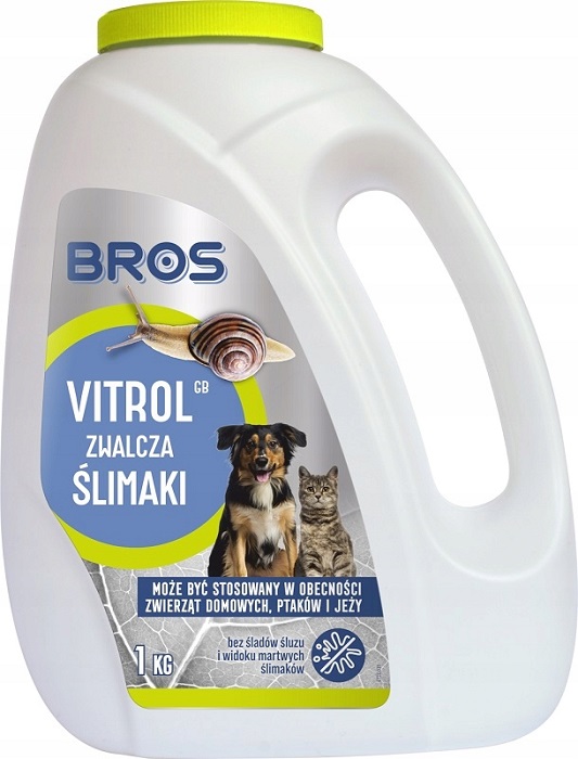 

Bros Vitrol środek trutka na Ślimaki butelka 1kg