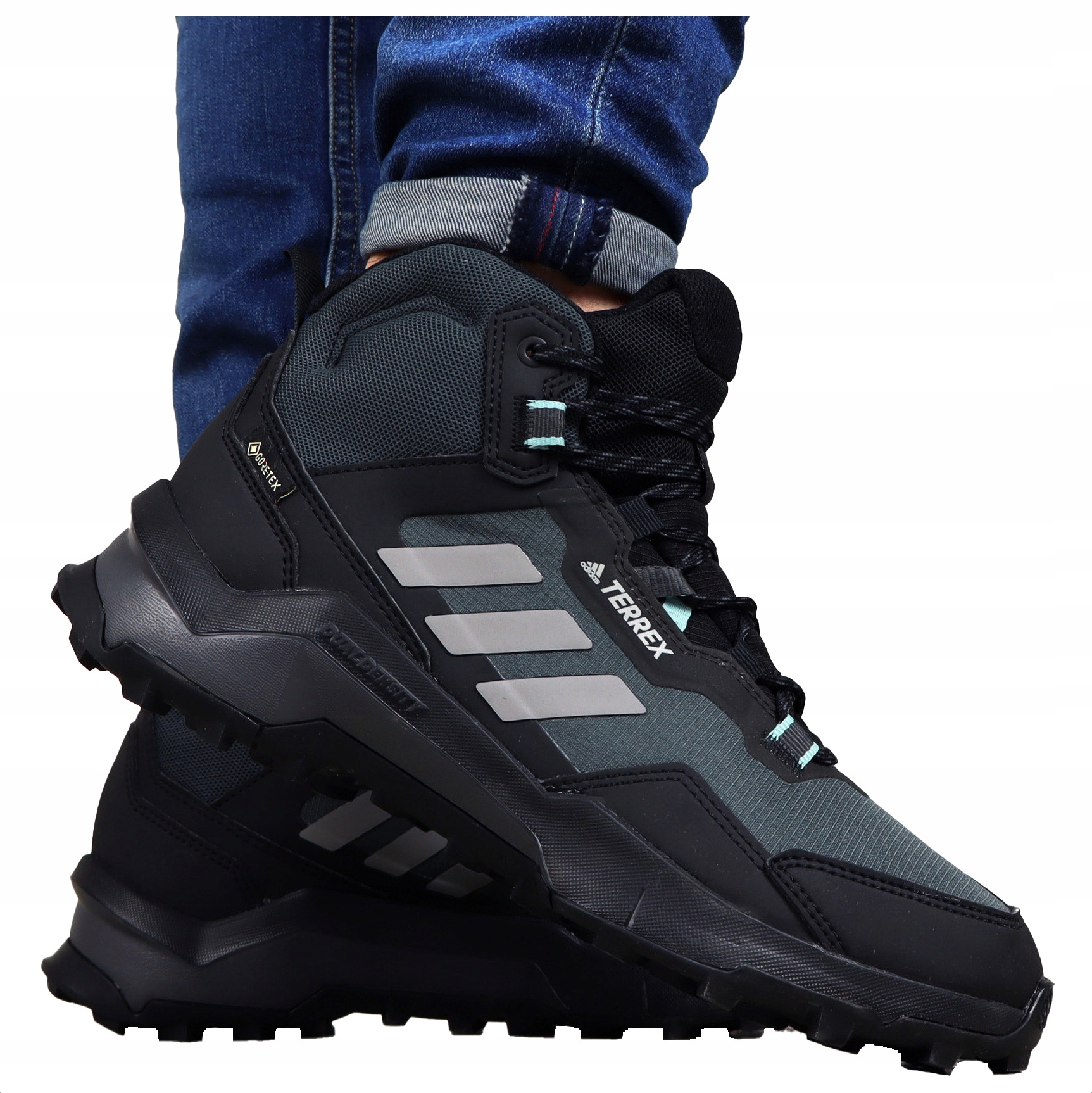 Adidas Terrex Voděodolné Zimní pánské vysoké trekové boty Gore-tex