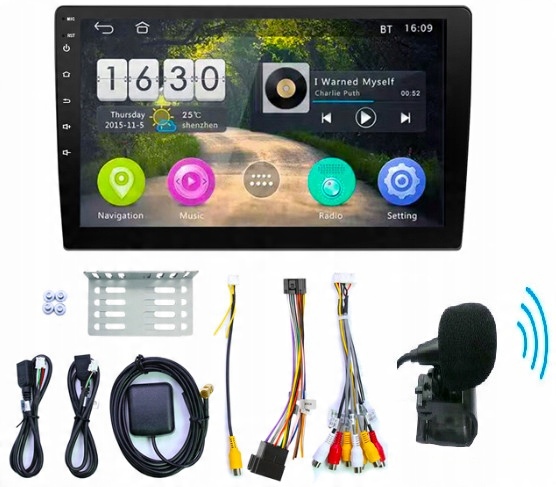 

Radio Samochodowe 2DIN 10''Android 10 Rds Wifi Iso