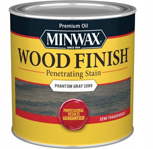 Olejové mořidlo na dřevo rychleschnoucí Minwax WoodFinish 946 ml Temně šedá