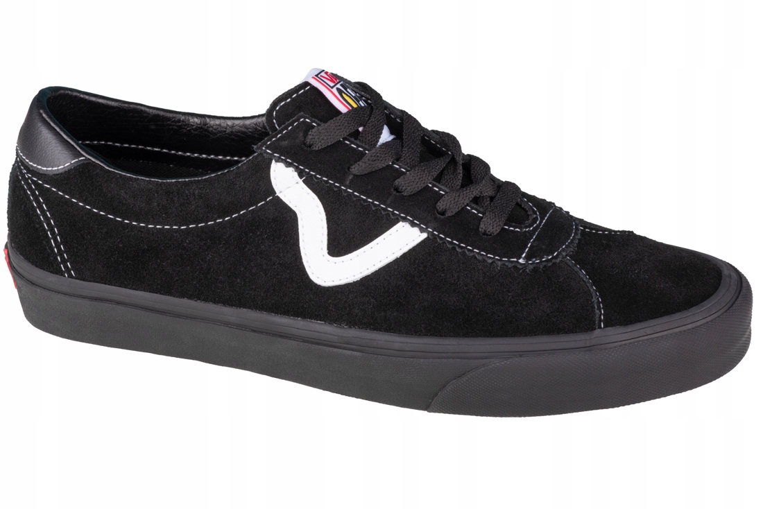 Vans Ua Sport [37] Unisex tenisky semišové černé