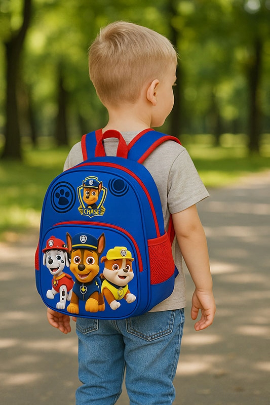 Plecak dla przedszkolaka chłopca szkolny kieszenie PSI PATROL + BRELOK Marka Jelly Pens