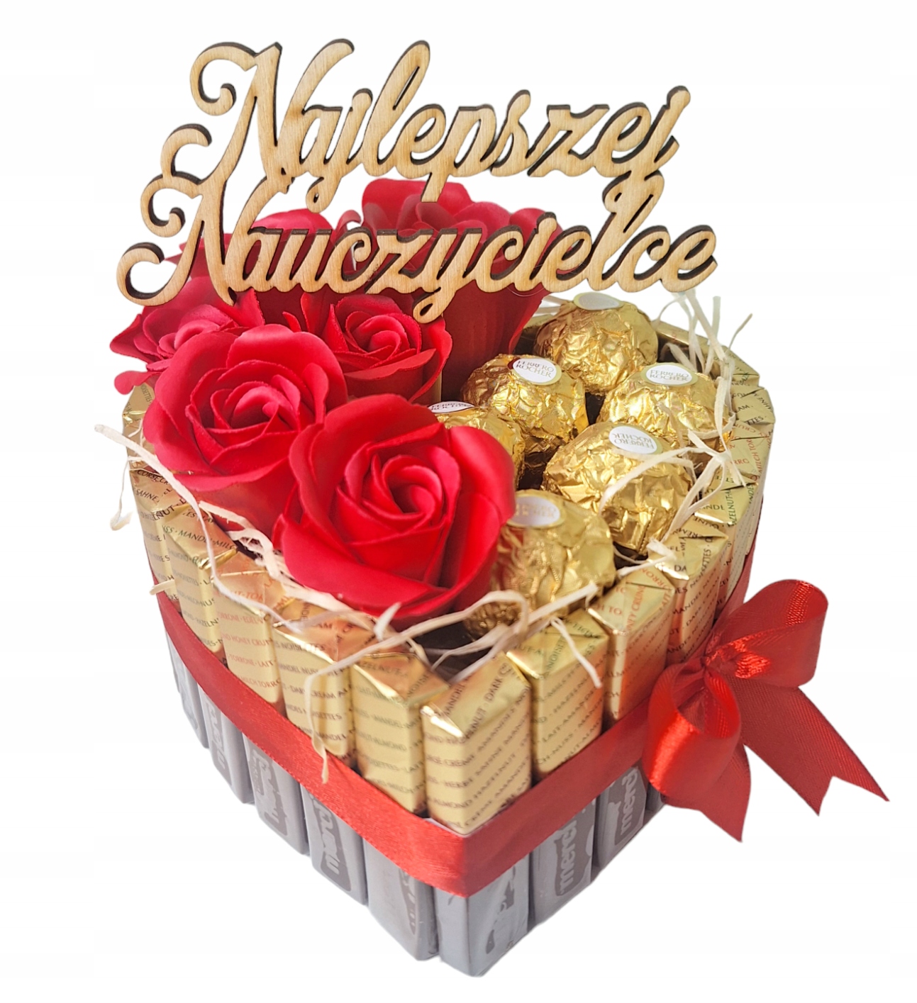 Zestaw Podziękowania dla nauczycielki nauczyciela wychowawcy 15 cm