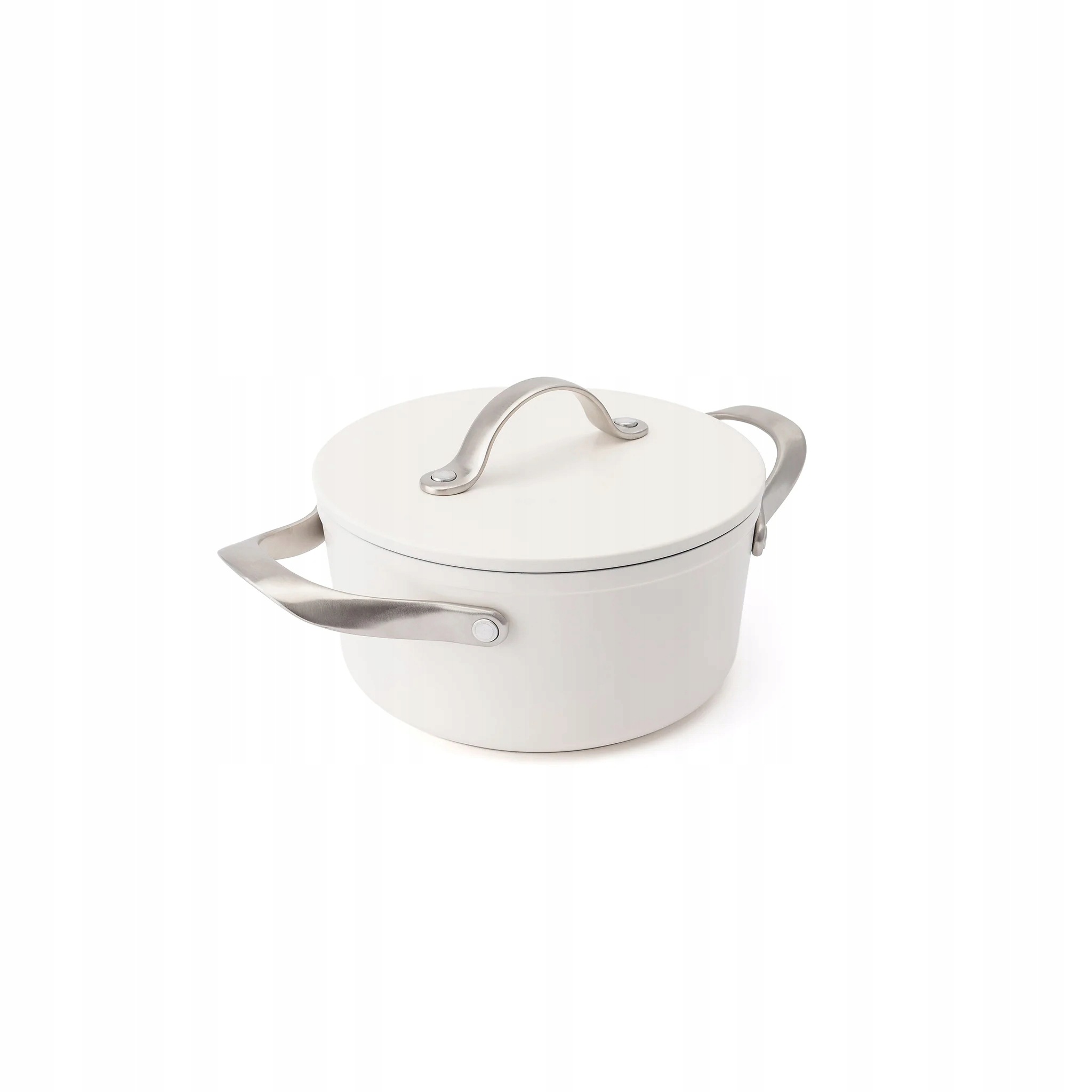 Elmich Nepřilnavý keramický hrnec Zen Ø 18 cm (2 l) krémově bílá