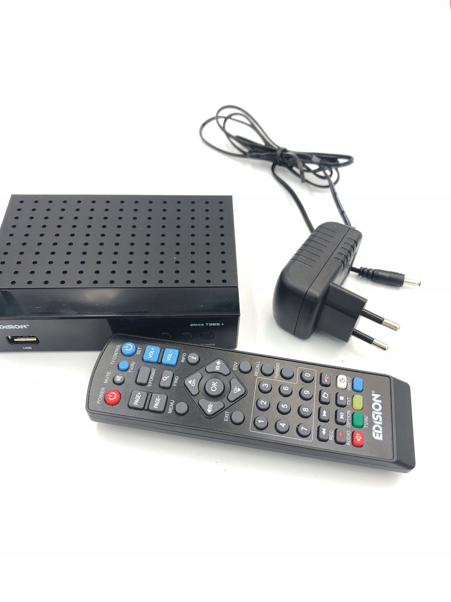 Tuner DVB-T2 Edision Picco T265+ H265 HEVC - Sklep, Opinie, Cena w
