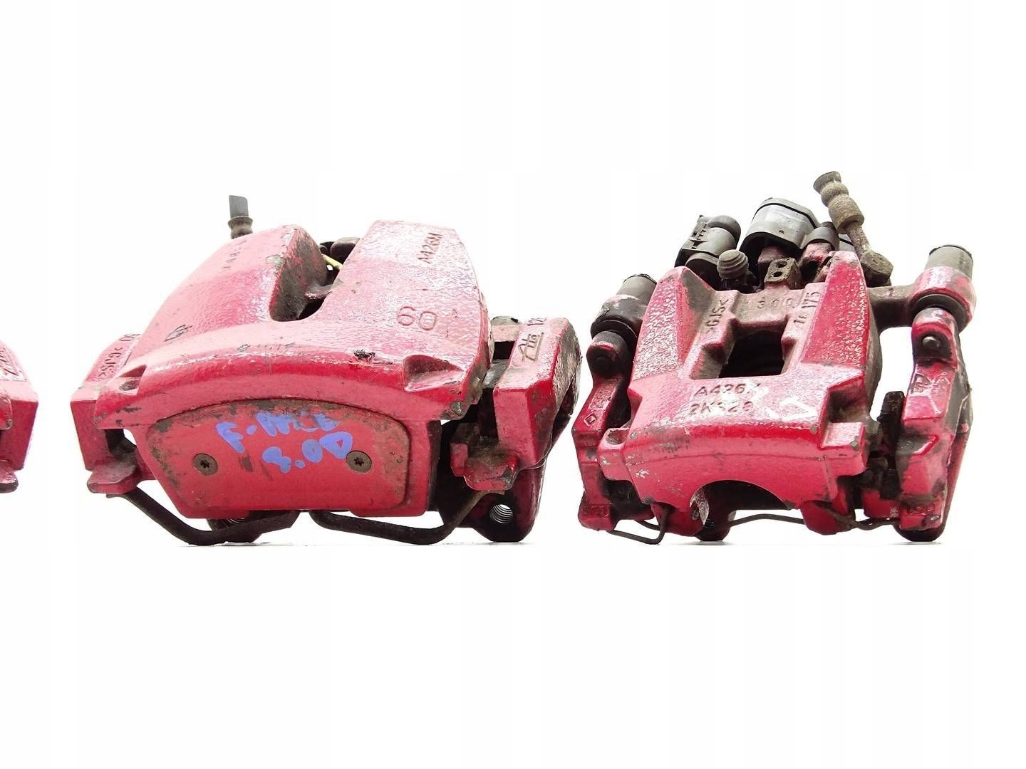 calipers brake left right front rear part KOMPLET JAGUAR F-PACE X761 3.0D