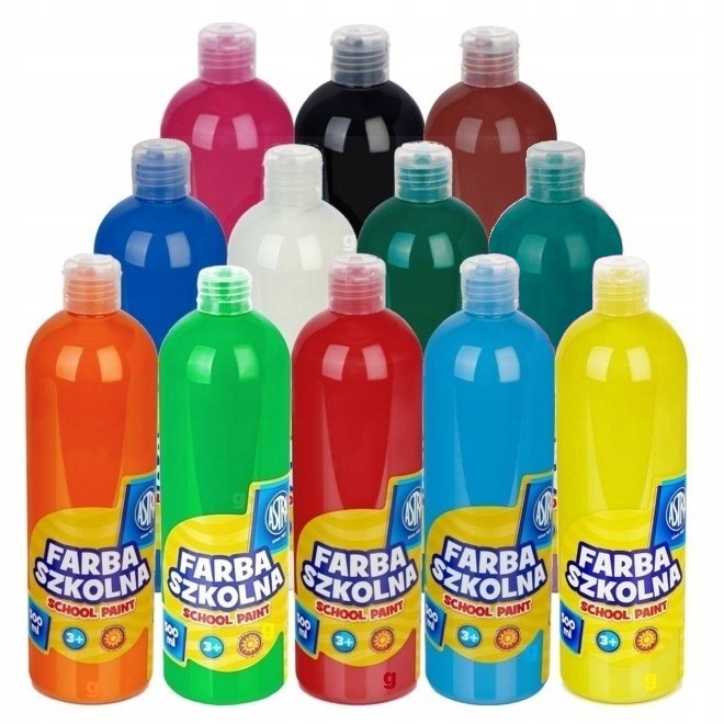 

Farba plakatowa Astra 500 ml Zestaw