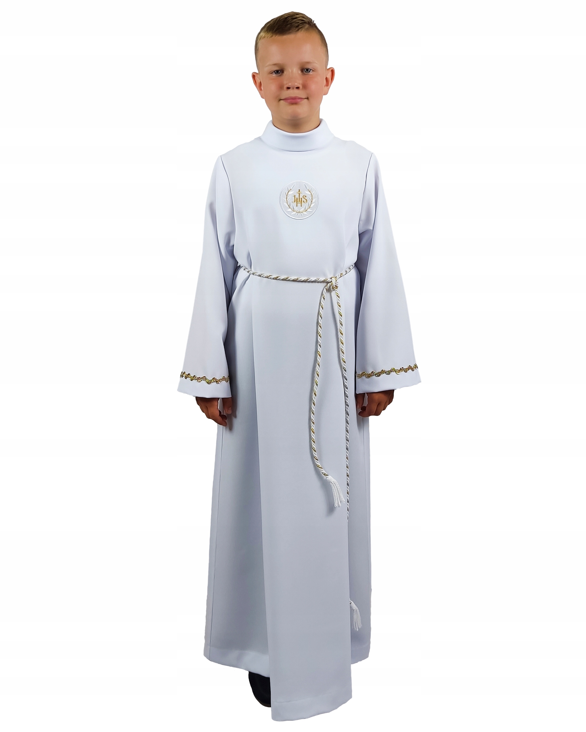 Alba komunijna - chłopiec, dziewczynka - r. 128