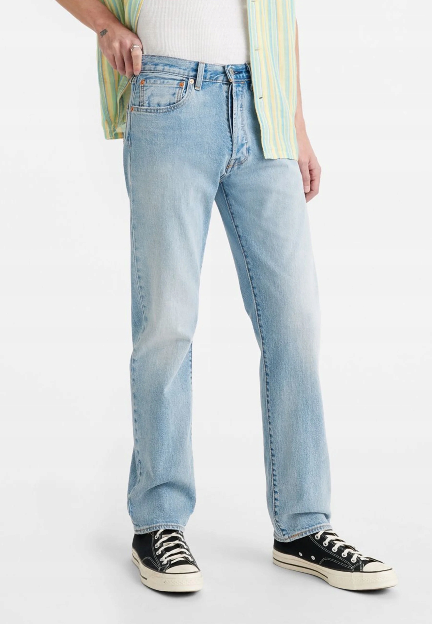 Levi's 501 Stretch It Out džíny pánské kalhoty jednoduché vel. 32/34 modré