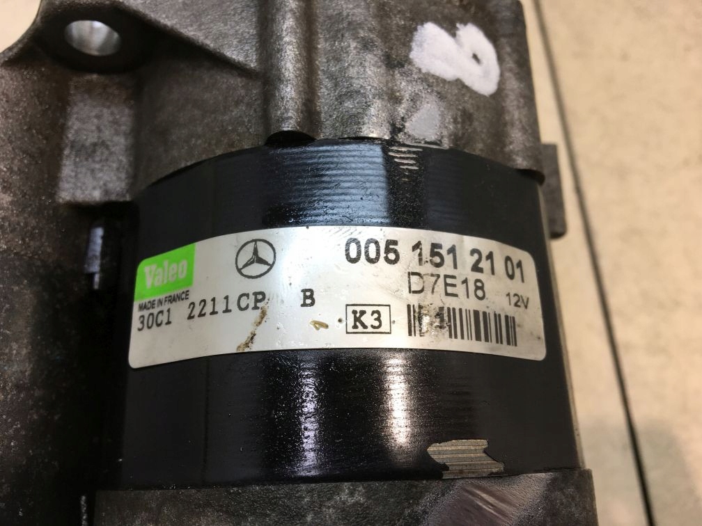 starter MERCEDES W168 1.4 0051512101