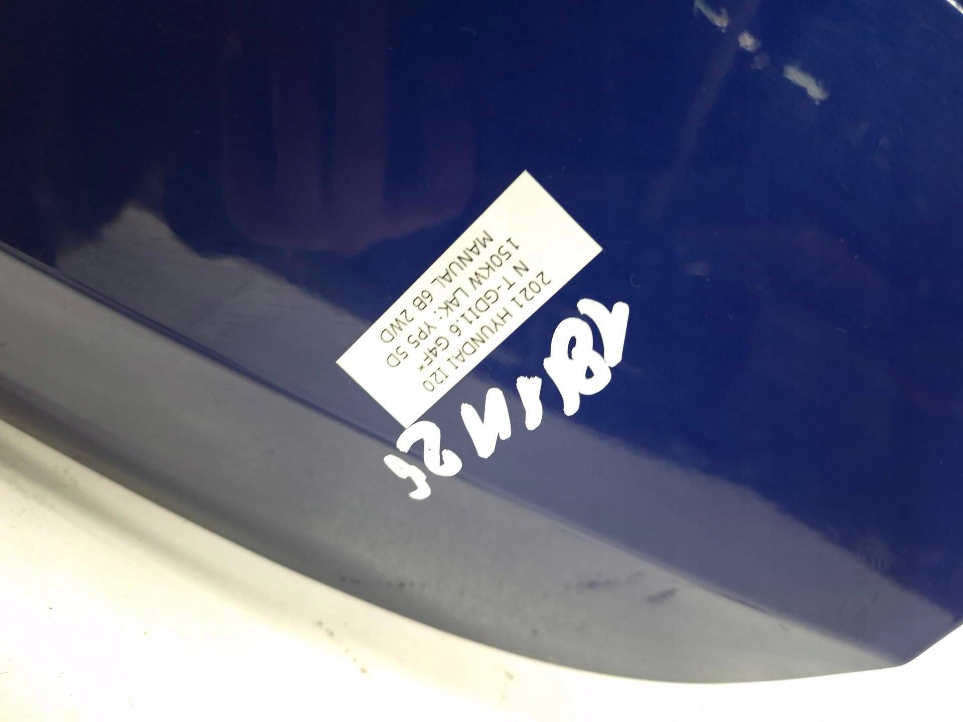 boot door rear HYUNDAI I20 III