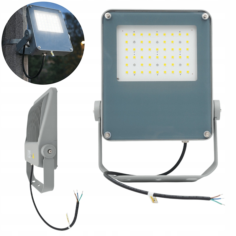 Osvetľovač Halogénový reflektor Ledrhythm Slim III 100W 4000K 13000lm IP65