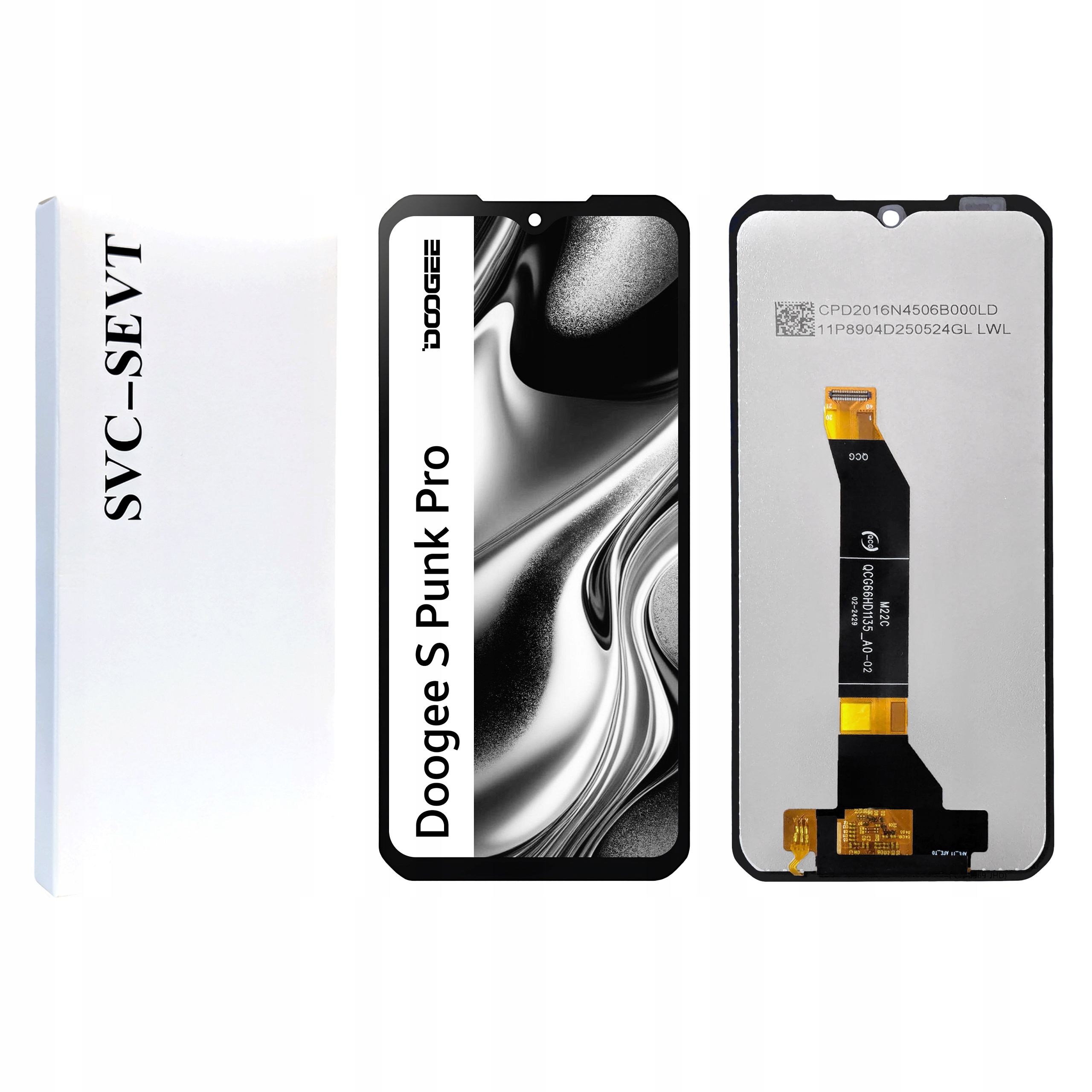 Displej pro Doogee S Punk Pro Display LCD Panel Originál Zila