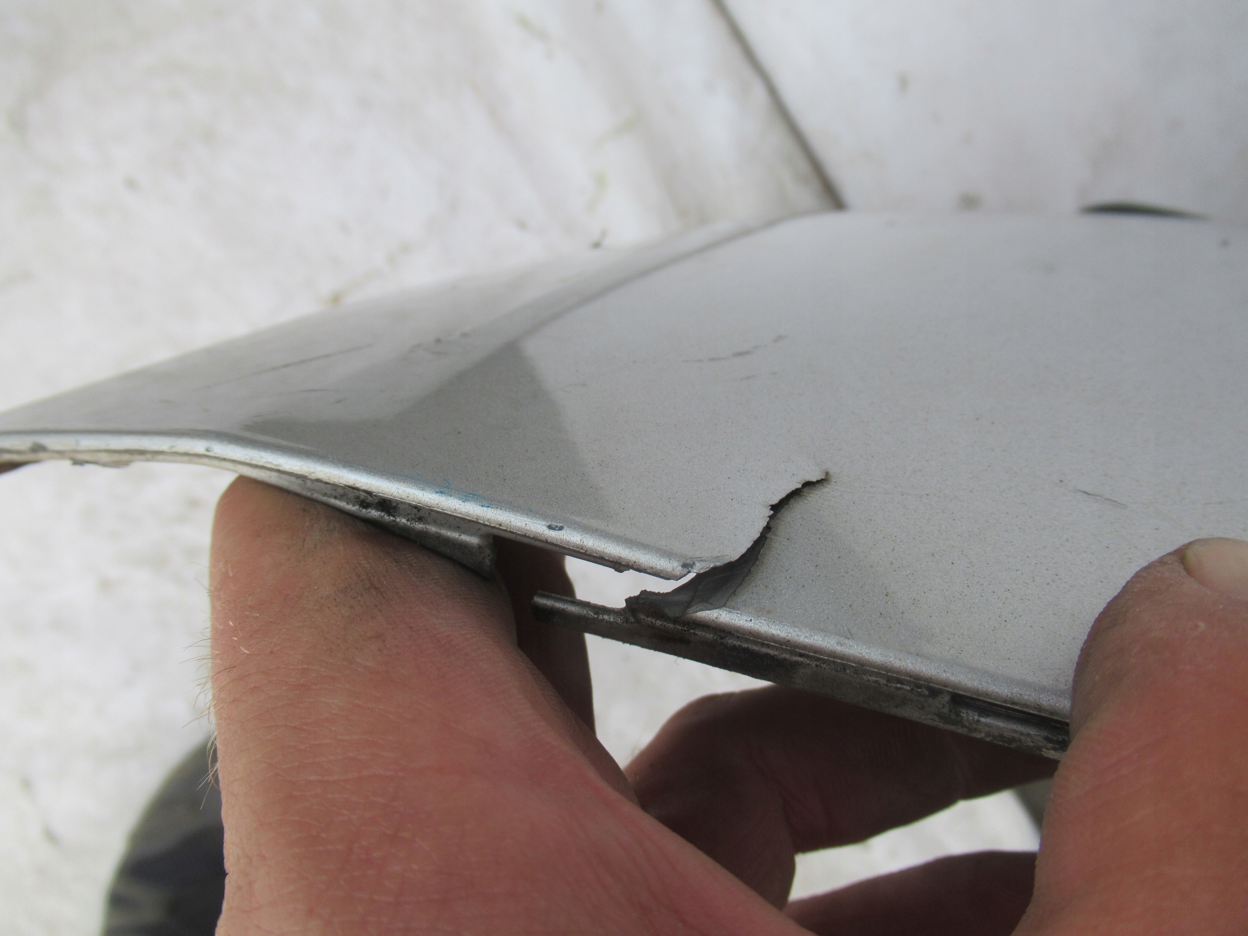 bumper rear part rear TOYOTA YARIS II 2
