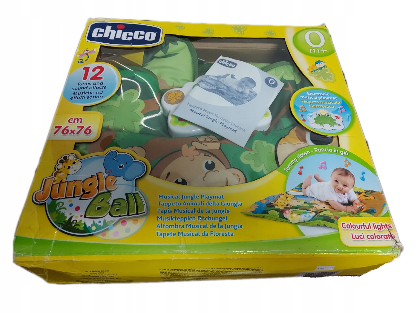Chicco 7206 Tapis Musical Jungle