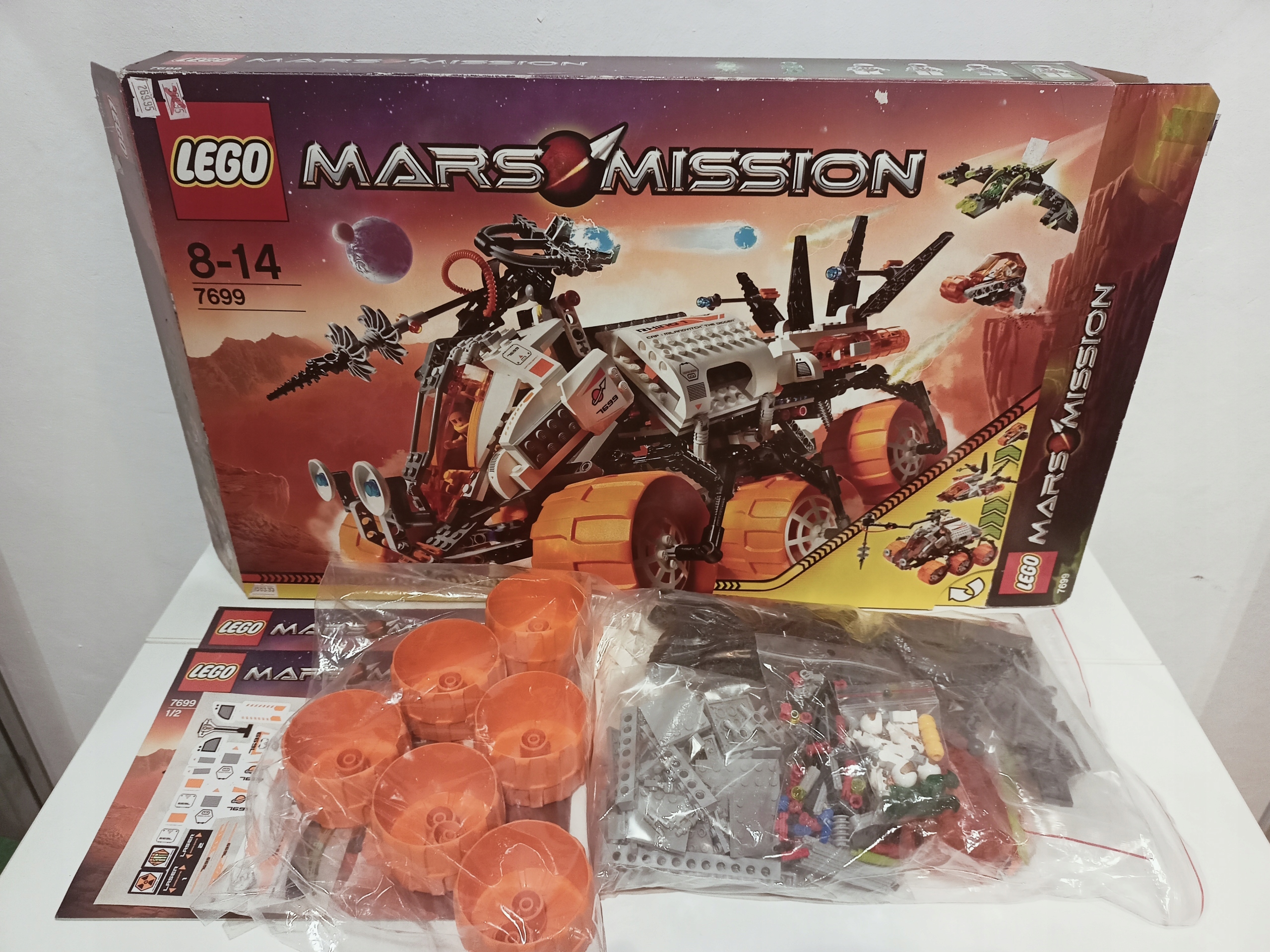 Używane klocki LEGO Space Mars Mission MT-101 Armored Drilling Unit 7699 Marka LEGO