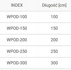 WĄŻ ODPŁYWOWY SPUSTOWY DO PRALKI ZMYWARKI 100 CM Marka Hydroland