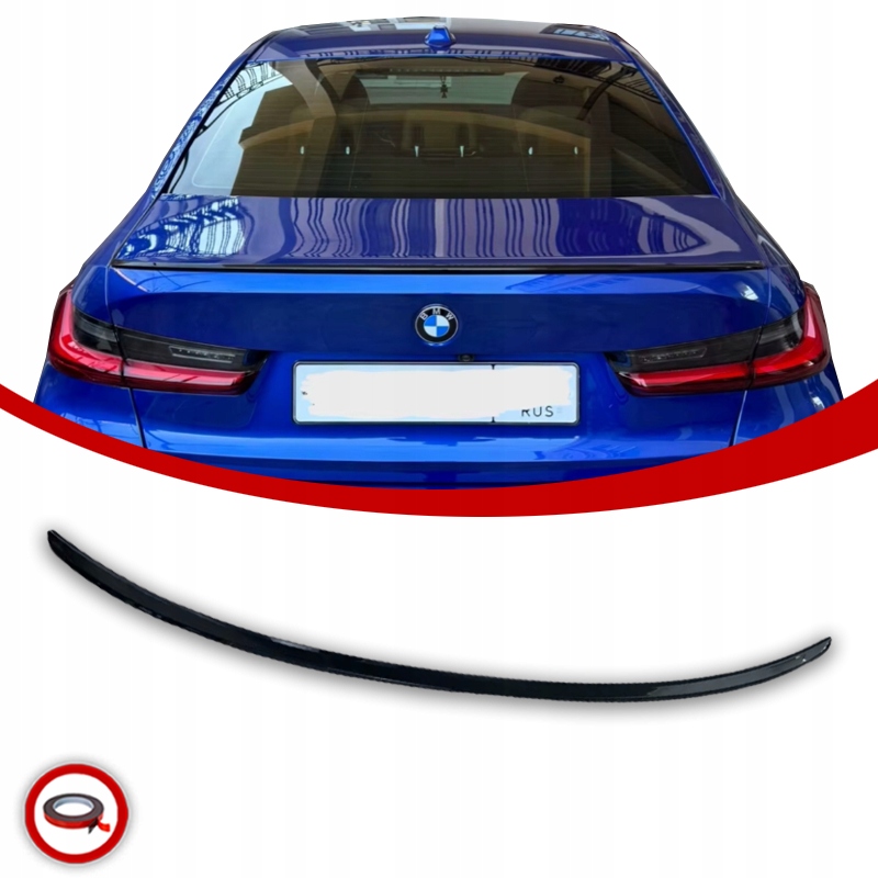 Bmw G20 Zadní Letka Spoiler Doplněk 340 Look Černý Lesk Oe Look