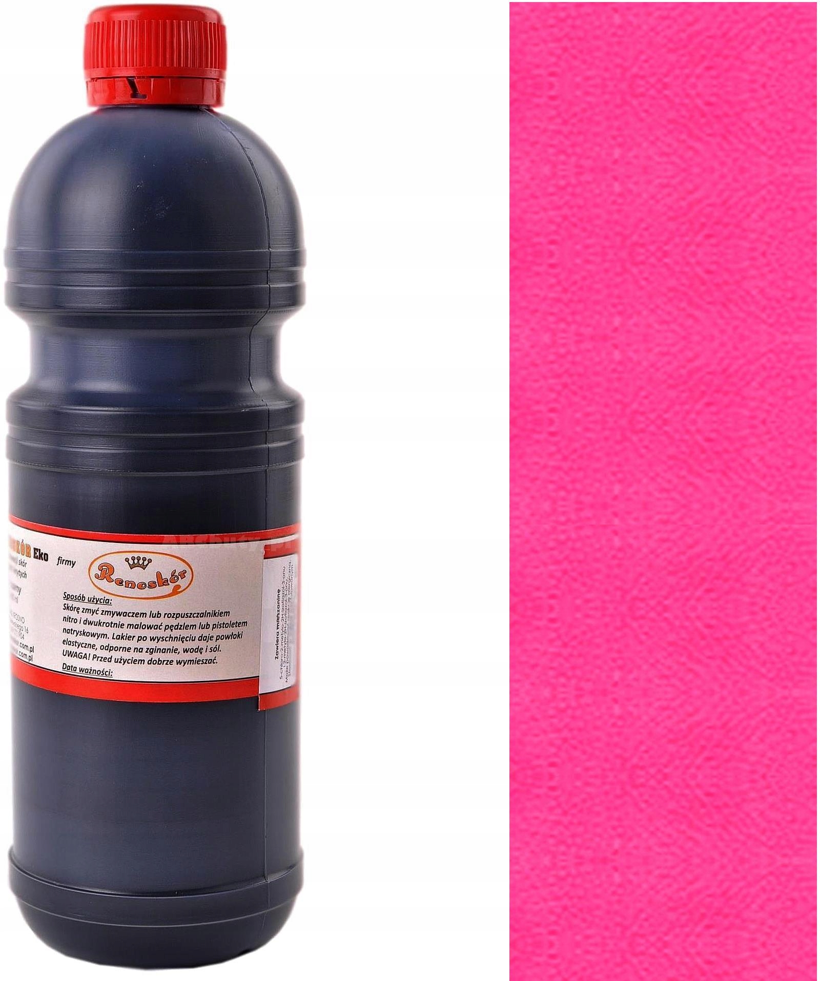 63 Fuchsiová Barva Renoskin Lak Na Renovaci Pokožky Customizace Wilbra Tekutina