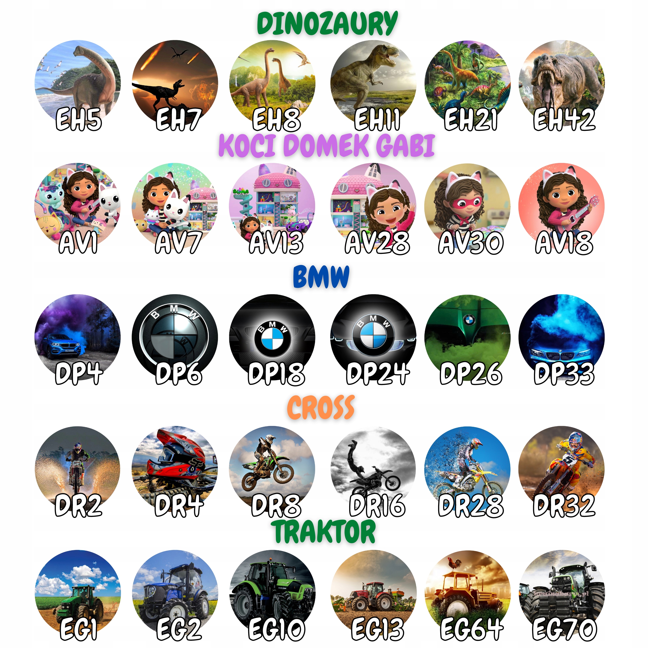 OPŁATEK NA TORT 20CM PSI PATROL SKYE EVEREST NAPIS Produkt nie zawiera laktozy nabiału