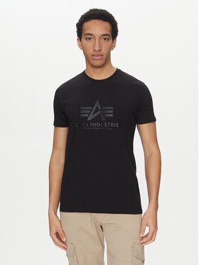 Alpha Industries T-Shirt Męskie czarny 100501CB