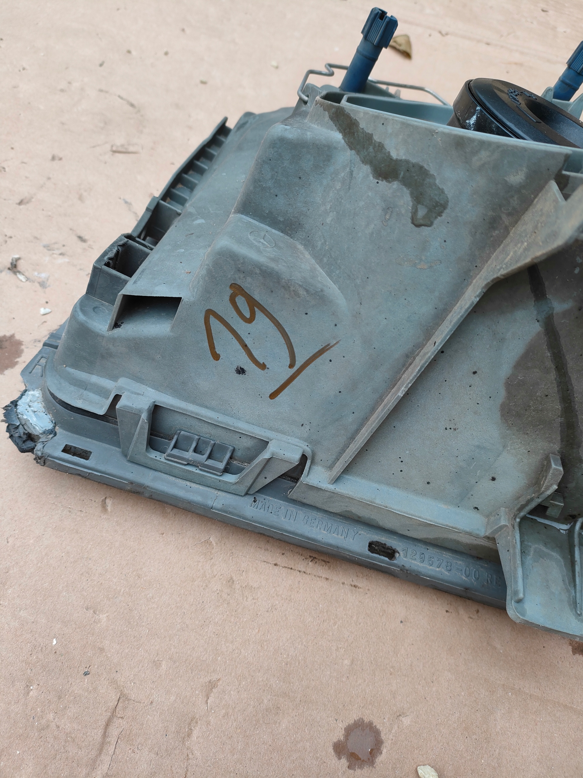 mercedes w124 light front front right