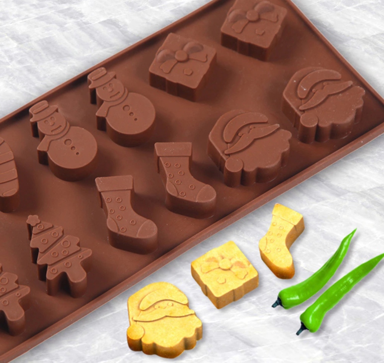 Forma silikonowa świąteczna czekoladki, pralinki , dekoracje święta bałwan
