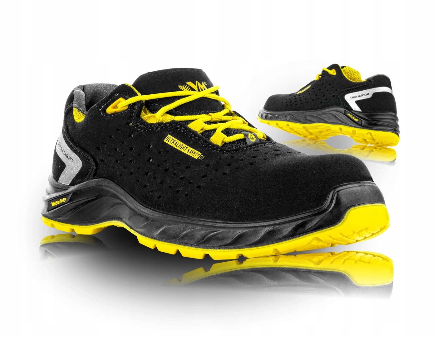 Pohodlné pracovní boty bez kapuce VM Chicago O1 Esd 42