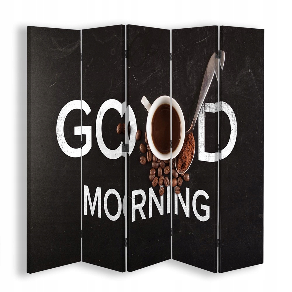Paraván oboustranný, Good morning 180x170