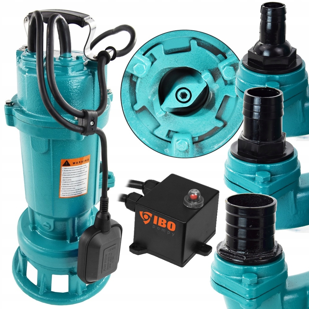 Pompa Zatapialna Furiatka 1500 Z Rozdrabniaczem