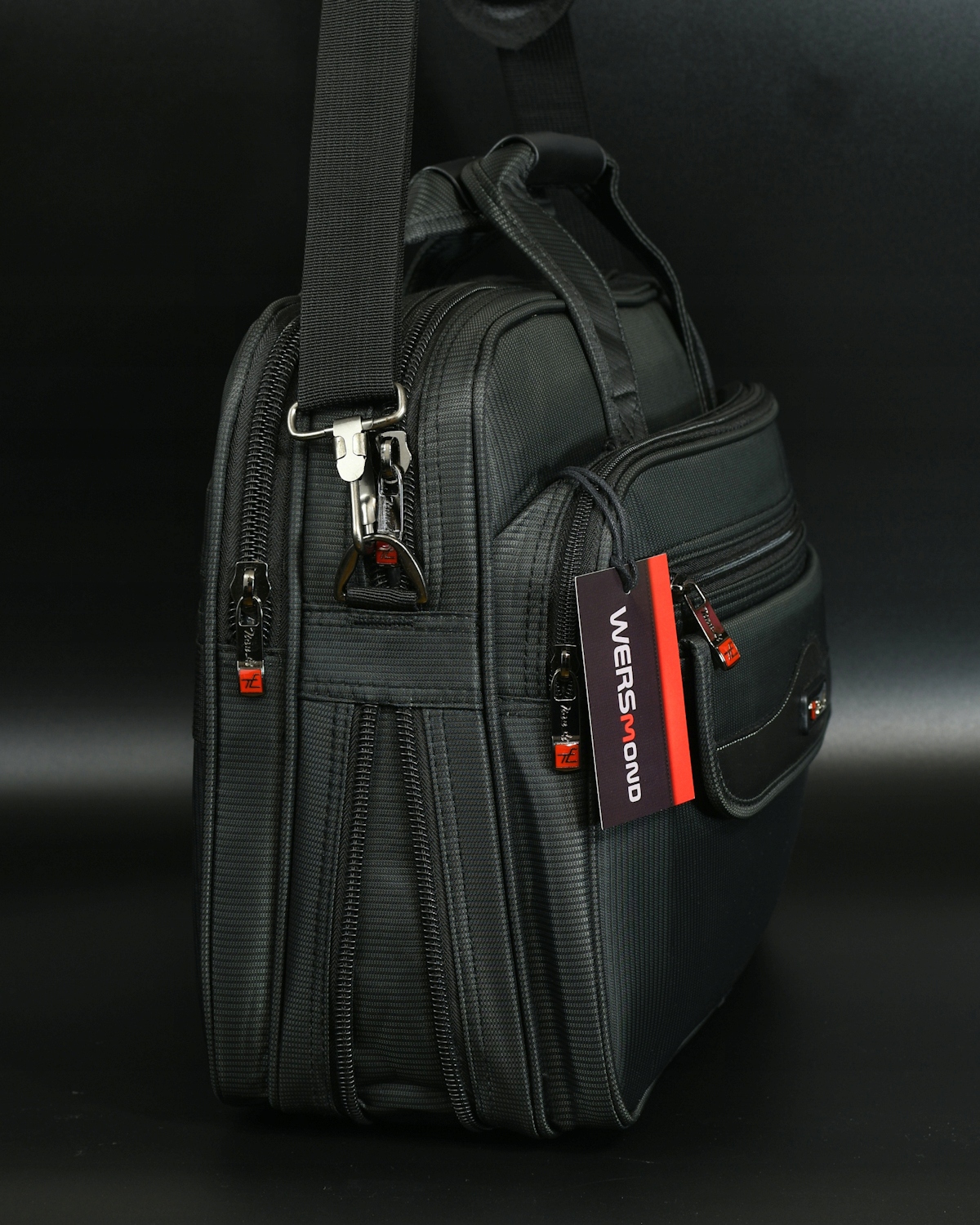 TECZKA męska TORBA na ramię do pracy NA LAPTOP Wysokość 31 cm