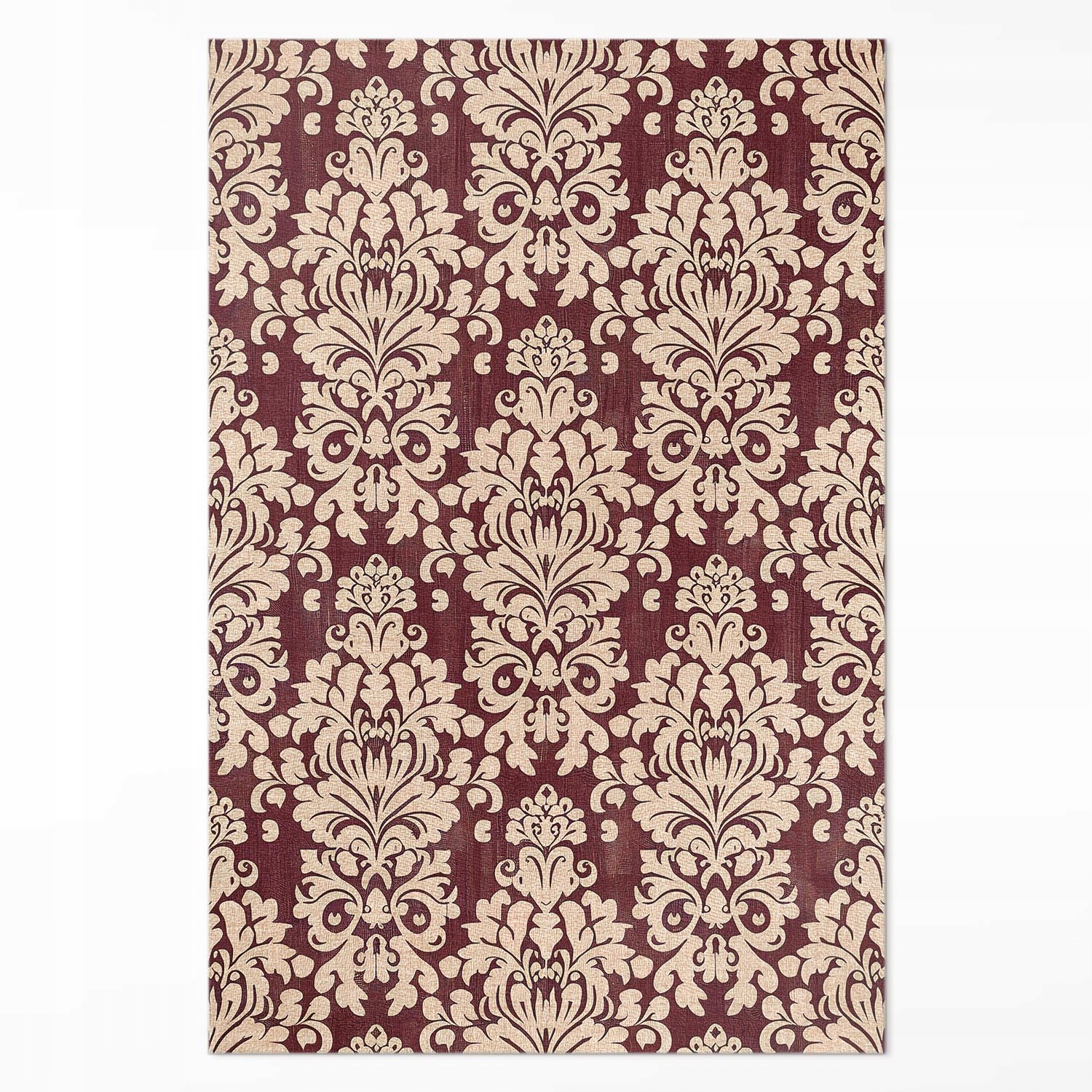 Vinylový Koberec do domu Pravidelný rostlinný ornament vintage styl 140 x 210 cm