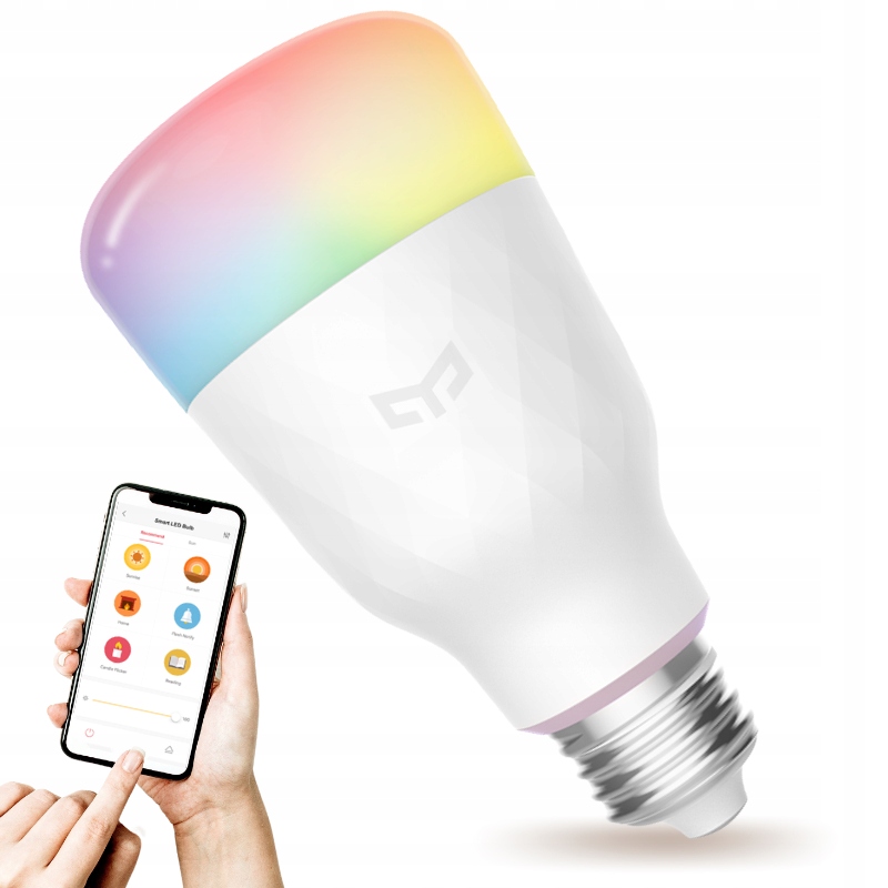 Smart żarówka YEELIGHT LED Smart Bulb 1S RGB 800lm