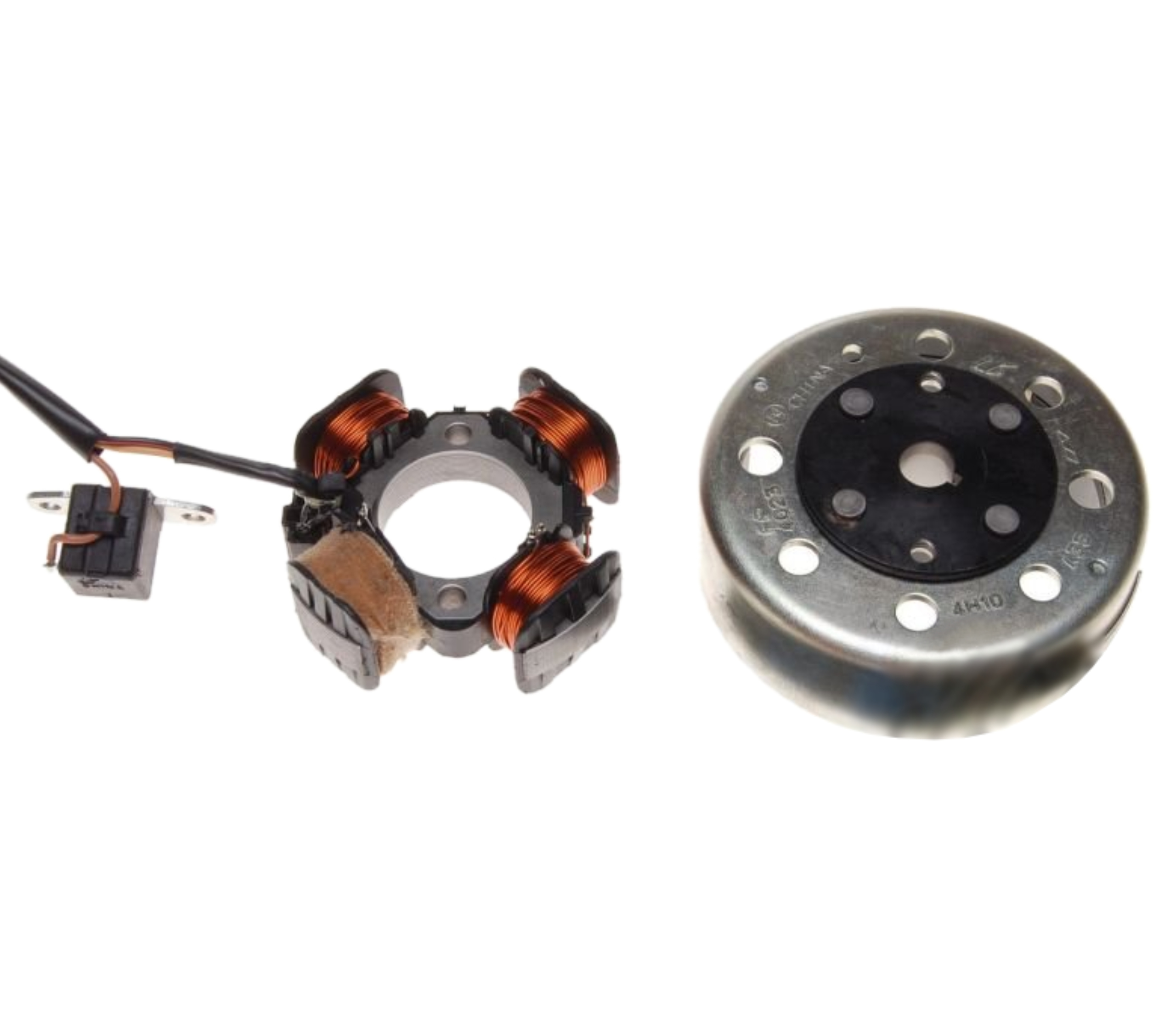 W221182 - Статор Іскроутворювач 4 котушки 12V 70W + магнітне колесо