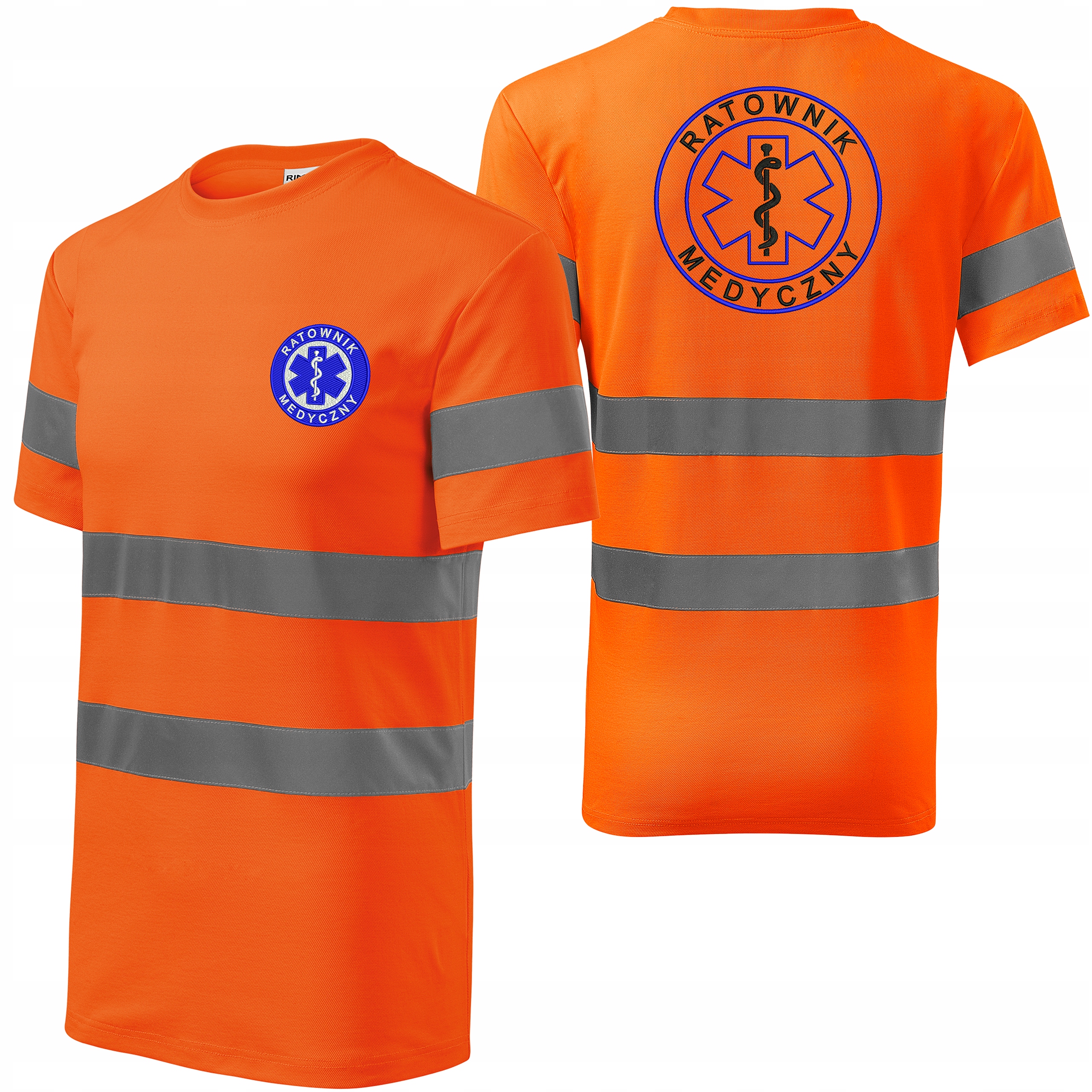 

Koszulka z haftem Ratownik Medyczny Hv Odblask