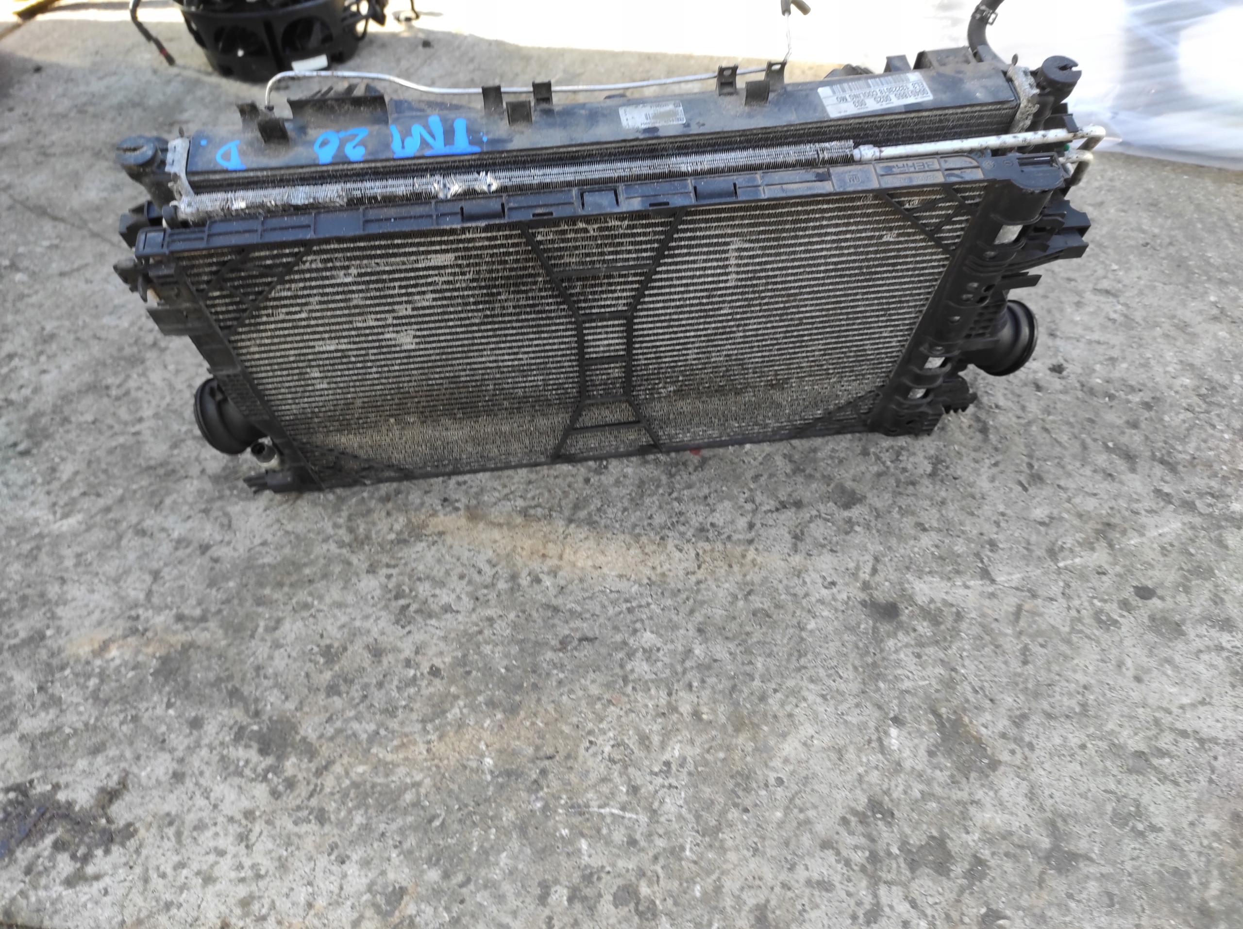 KOMPLET RADIATORE / RAFFREDDATORE RADIATORE OPEL INSIGNIA A 2.0CDTI