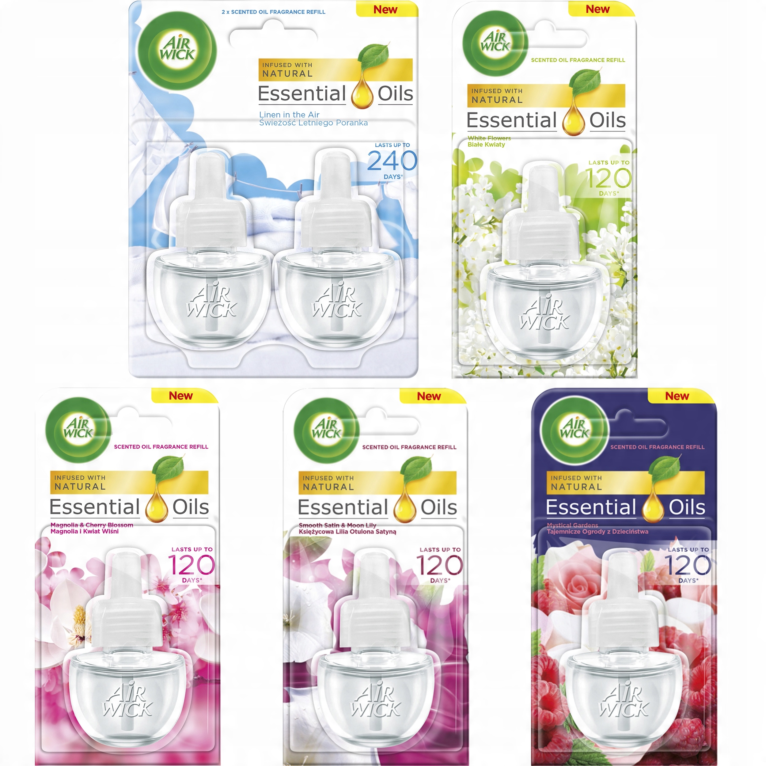 

Air Wick Electrical Wkład Odświeżacza Powietrza x6