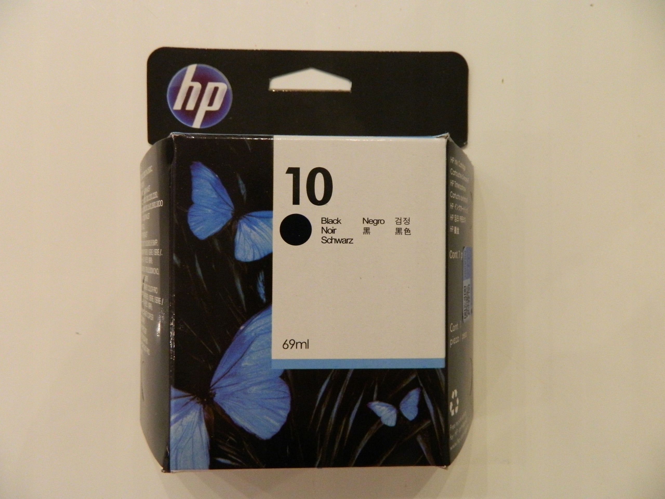 Tusz Hp 10 Black C4844A 69 ml Originál 2026r.