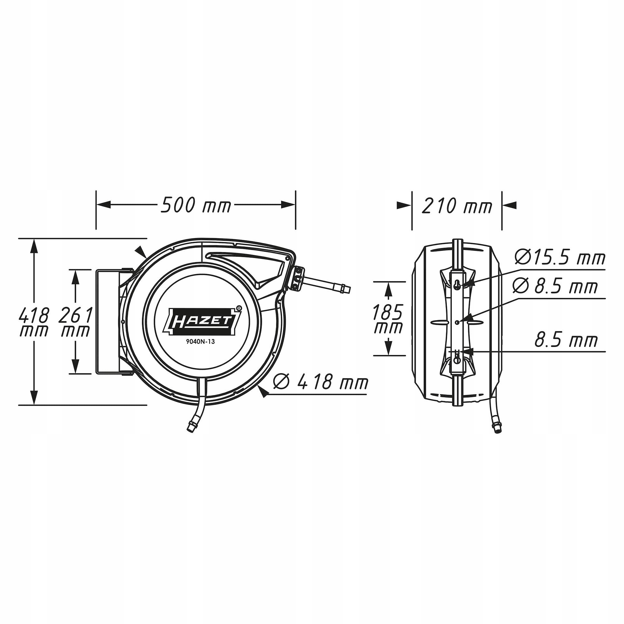 Zwijarka przewodu Hazet 9040N-13 Marka Hazet