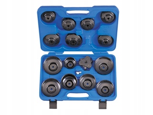 Sada Nástrčných Klíčů 3/8 Pro Olejové Filtry 16 Č. V Kufříku