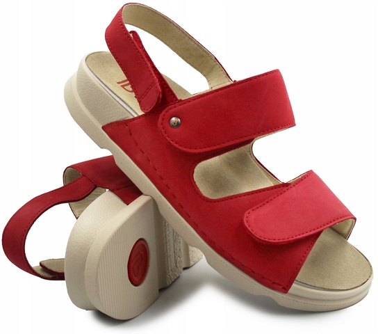 Elegantní sandály na léto z přírodní kůže berkemann donetta 40