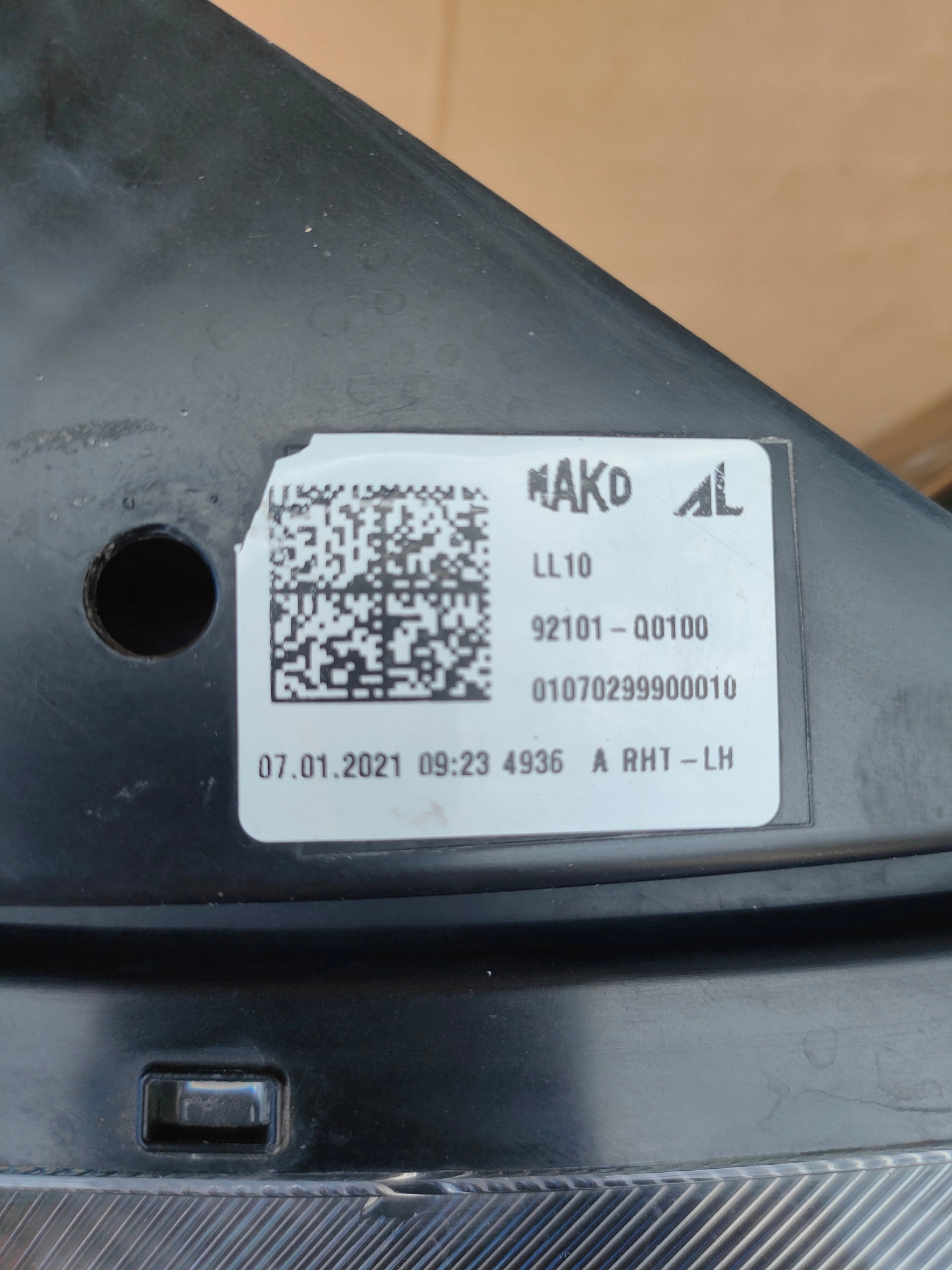Hyundai i20 and 20 III 3 20- light left front front FULL LED 92101-Q0100