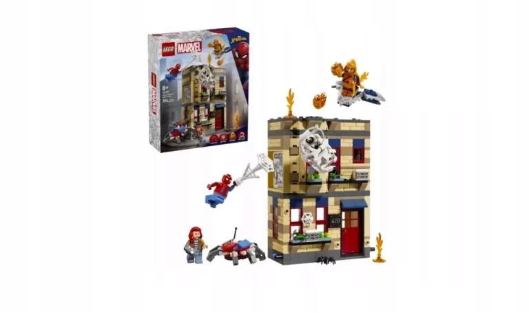 Lego Marvel Spider-man Mieszkanie Petera Parkera 76317 5702017817903