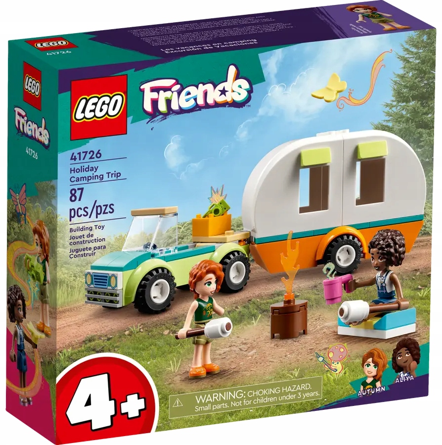 Lego Friends Prázdninová Výprava Do Bivaku, Sada Kostek 41726